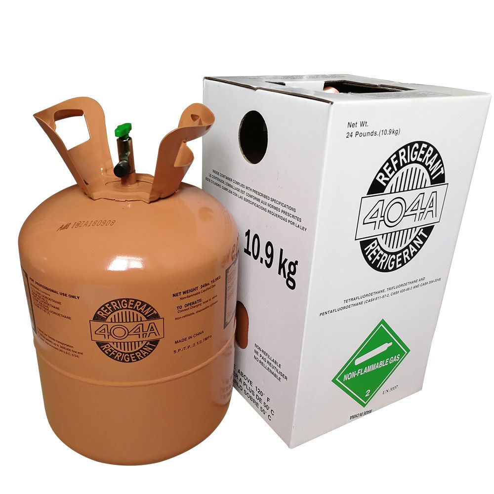 R-404A cylinder received