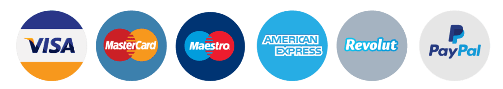 Accepted payment methods