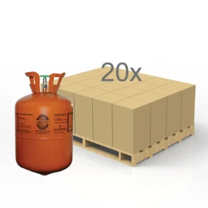 R407C Refrigerant 25 LB  HALF PALLET (20 Cylinders)